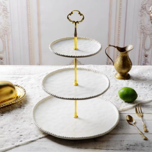 AA1496 PLATO CERAMICA BLANCO TRIPLE