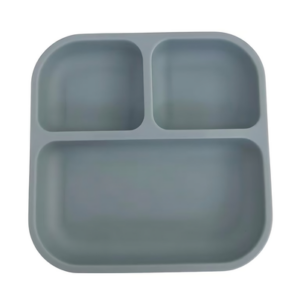 AA1638 PLATO CUADRADO SILICONA CON DIVISIONES