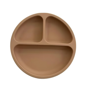 AA1641 PLATO REDONDO SILICONA CON DIVISIONES
