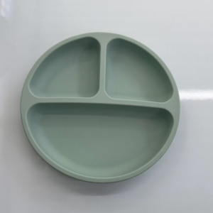 AA1643 PLATO REDONDO SILICONA CON DIVISIONES