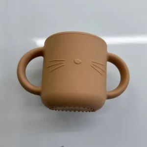 AA1652 VASO SILICONA CON 2 ASAS SIN TAPA PARA BEBE