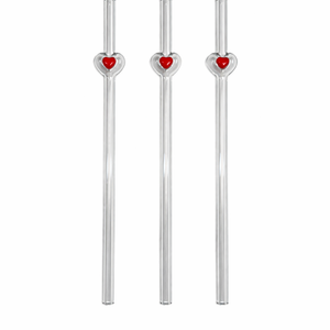 AA1520 SORBETES DE VIDRIO CON CORAZON X 3