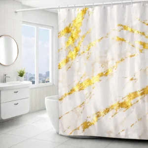 AA3017 CORTINA BAÑO TELA TEFLON ANTIHONGO