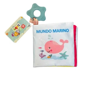 AA1238 LIBRO DE TELA ANIMALES DE MAR