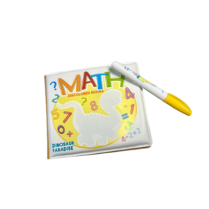 AA1254 LIBRO PARA BAÑERA MATEMATICA CON LAPIZ