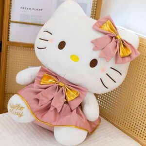 KITTY VESTIDO DORADO 30CM