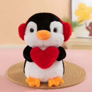 Pinguino con corazón20cm爱心企鹅