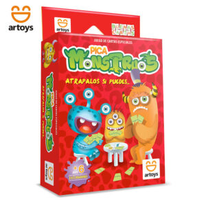 AF1006J - Pica Monstruos Atrapalos Si Puedes Juego De Cartas Especiales