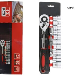 SET DE LLAVE TUBO 12PCS