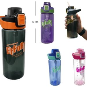 BOTELLA DEPORTIVA EFFORT 22 CM ALTO