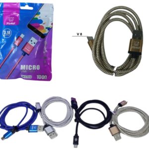 CABLE TIPO V8 EN BOLSA 3.1A TIME