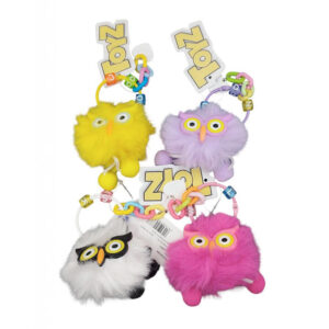 PUA202337 - LLAVERO BUHO PELUDO