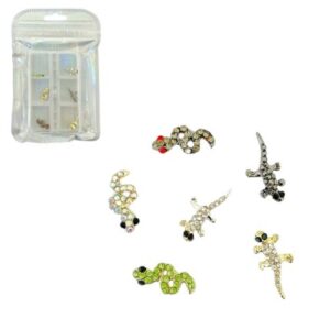 ACCESORIOS P/UÑAS SERPIENTEY LAGARTIJA COD.67046