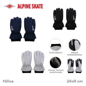 TA31260 - GUANTES NIÑO ALPINE SKATE