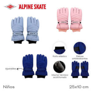 TA31263 - GUANTES NIÑO ALPINE SKATE