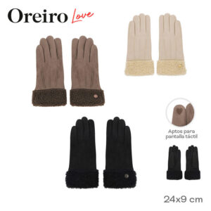 TA31443 - GUANTES C/PUÑO CORDERITO OREIRO LOVE