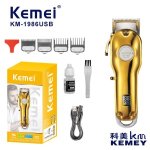 KEMEI HAIR CLIPPER KM-1986USB MG-257008/KM-1986UBS 6955549319868