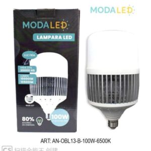 LAMPARA LED HI POWER 100W AN-OBL13-B-100W-6500K-20