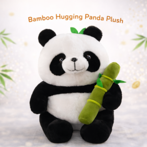 PELUCHE DE PANDA C/BAMBOO 30CM 1389-48