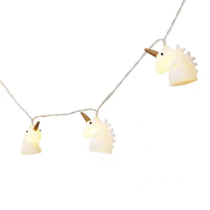 MT08614 GUIRNALDA DE LUCES LED CON DISEÑO DE UNICORNIO X10