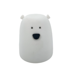 MT07962 LÁMPARA DE SILICONA CON DISEÑO DE OSITO - LUZ LED A PILA