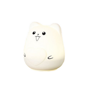 MT08532 LÁMPARA VELADOR OSO SILICONA LED DE COLORES