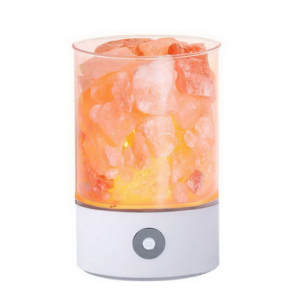 MT08660 LÁMPARA DE SAL USB VELADOR MULTICOLOR YOGA MEDITACIÓN REDONDO