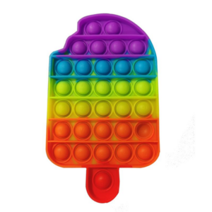 MT08757 POP IT JUGUETE DE SILICONA ANTIESTRÉS CON FORMA HELADO 12CM
