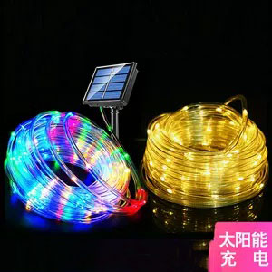 MT08838 MANGUERA LED CALIDA SOLAR Y USB X10 MTS