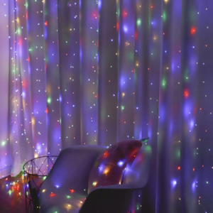 MT08872 CORTINA LED MULTICOLOR 3M X 3M