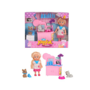 MUNECA VETERINARIA JOYFUL DOCTOR 22246