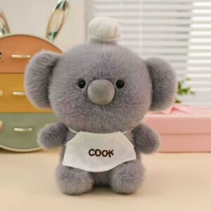 Peluche chef Koala (enano salvaje europeo)