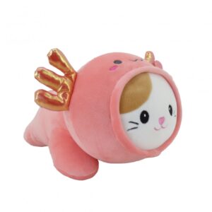830871AA-ANIMALS 10" AJOLOTE SALMON