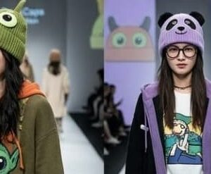 Gorro niños rana con ojos de peluche Surtido