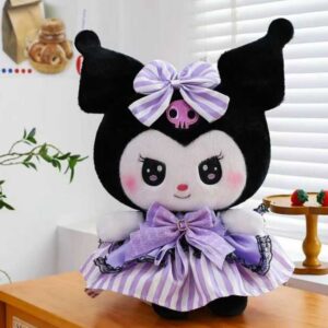 Peluche kuromi rayado 45cm