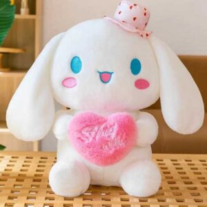Perro de canela con forma de corazón 45cm