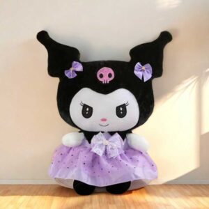 Peluche falda de tul 30cm Kuromi