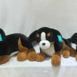 Perro bernés tumbado 38cm