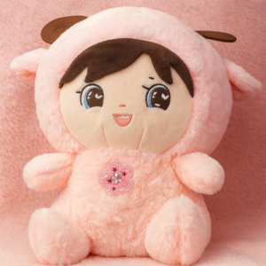 PELUCHE NINA OVEJA 23CM 2062-9