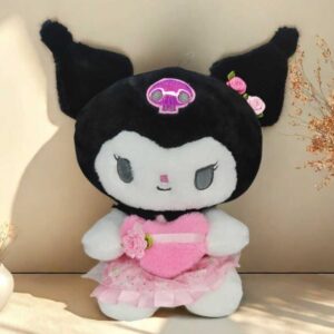 Peluche flor romántica marina Kuromi 30cm