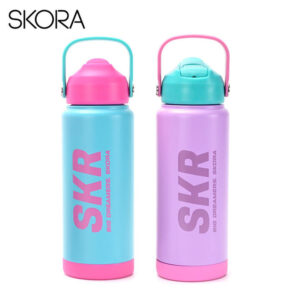 MD41913 - BOTELLA TERMICA CON PICO SILICONA 720 ML