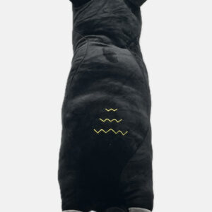 GATO NEGRO AZUL OJO LARGA 70CM MAB447