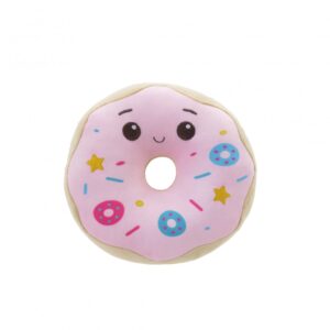68127S-PELUCHE FORMA DE ALIMENTOS 10" DONA ROSA