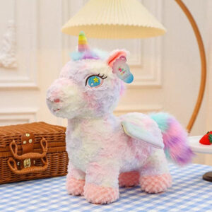 PELUCHE UNICORNIO 30CM 1389-18