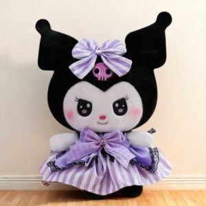 Peluche kuromi rayado 30cm