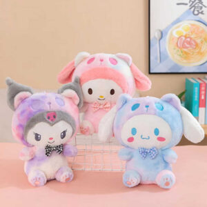 Peluche kuromi colorido 30cm