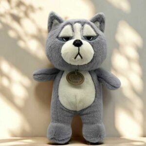 Peluche lobo gris 23cm