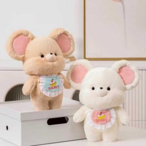Peluche ratón de orejas grandes 30cm