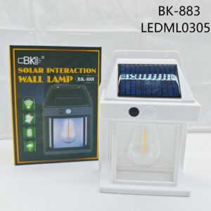 LUZ PARED SOLAR BK-883-80