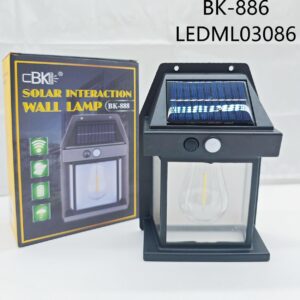 LUZ PARED SOLAR BK-886-80